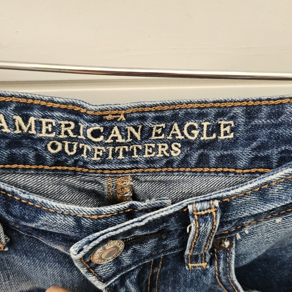 Vintage hi rise festival embroidered denim shorts sz 2 - Picture 6 of 7